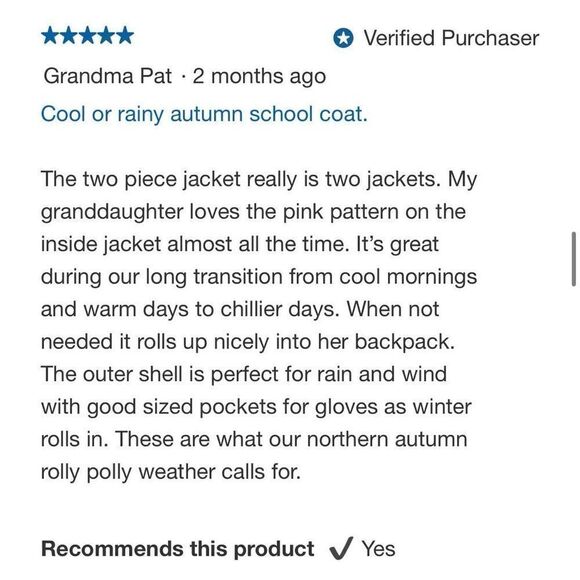 NEW! Eddie Bauer 3 in 1 Jacket Size S(7-8) WaterResistant Outer&Inner Fleece Jkt - Picture 13 of 16